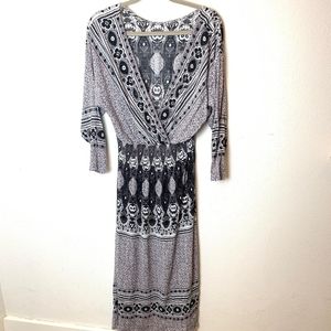 Free People Black and White Dress Size M